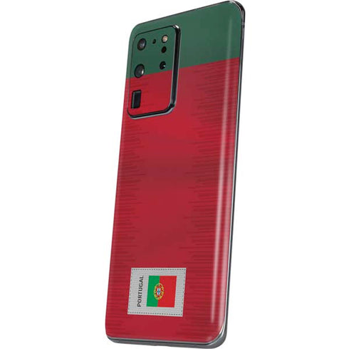 Portugal Soccer Flag Galaxy S20 Ultra 5G Skin